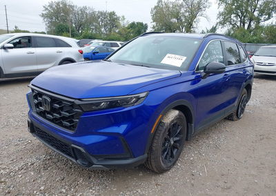 2024 Honda Cr-v Hybrid Sport-l, Right Side damage, Iaai lot 46175319, photo 2 of 16