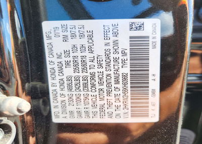 2019 Honda Cr-v Ex, пошкодження: Передня частина, Copart лот 71965896, фото 14 з 14
