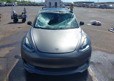 2021 Tesla Model 3 Standard Range Plus Rear-wheel Drive, uszkodzenie: Storm Damage, Iaai lot 46083026, zdjęcie 6 z 22