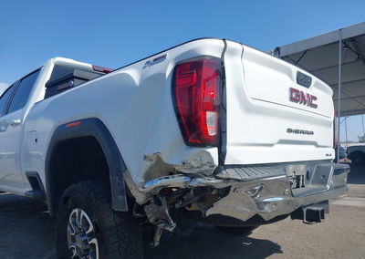 2023 Gmc Sierra 3500hd 4wd  Standard Bed Sle, пошкодження: Лівий зад, Iaai лот 45846118, фото 6 з 15