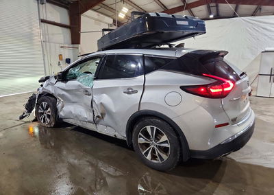 2020 Nissan Murano S, пошкодження: Бік, Copart лот 70999786, фото 2 з 15