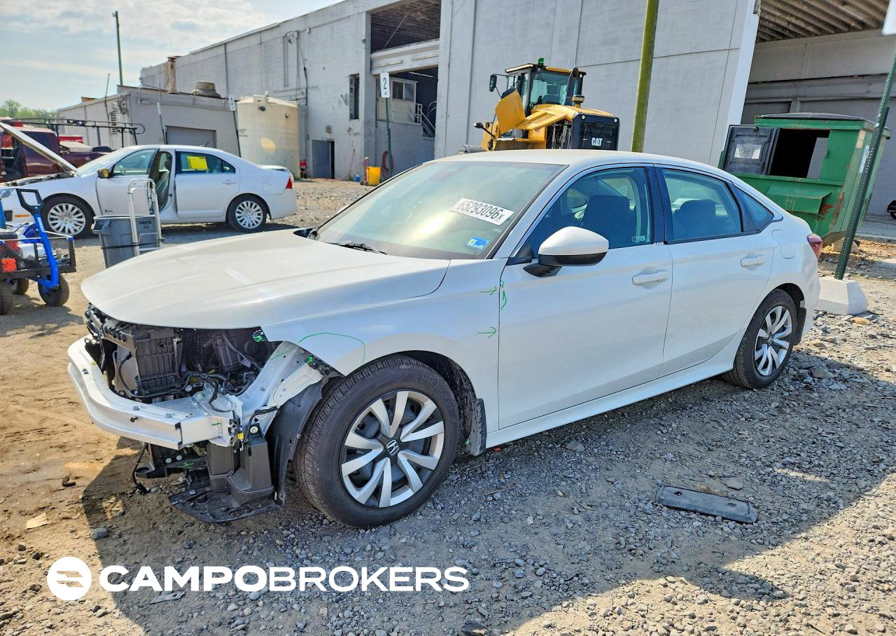 2026 Honda Civic Lx, daño Frontal, Copart lote 65293096