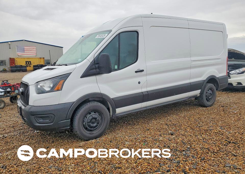 2023 Ford Transit 250 Delivery Van, Normal Wear damage, Copart lot 70640426