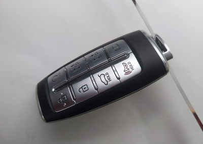 2024 Genesis Gv80 3.5t Awd, daño Frontal izquierdo, Iaai lote 46067139, foto 11 de 17