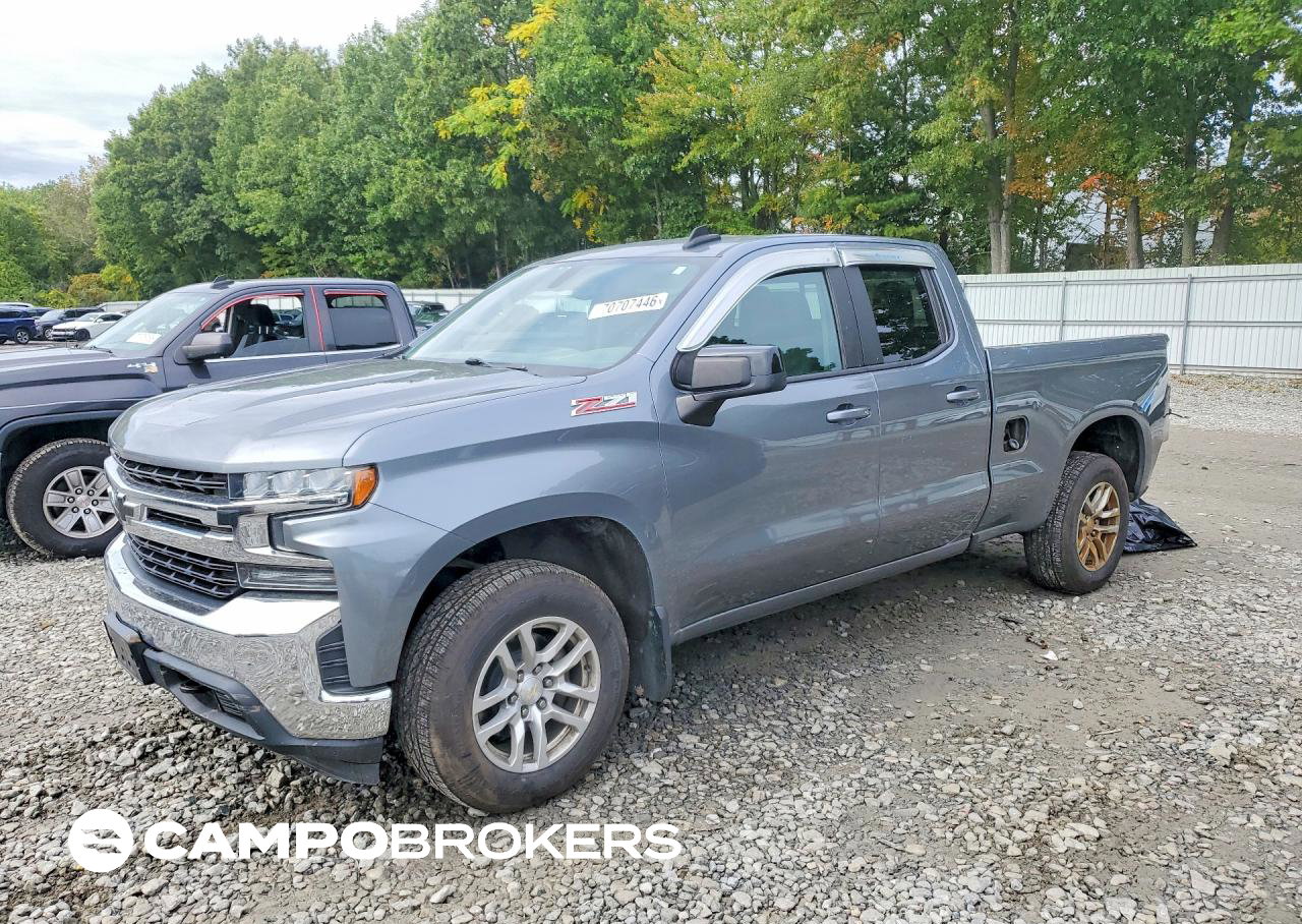 2019 Chevrolet Silverado K1500 Lt, Rear End damage, Copart lot 70707446