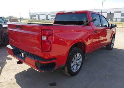 2022 Chevrolet Silverado 1500 Ltd 2wd  Short Bed Custom, Front End damage, Iaai lot 45911911, photo 4 of 17