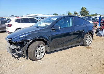 2023 Tesla Model Y, Front End damage, Copart lot 67464956