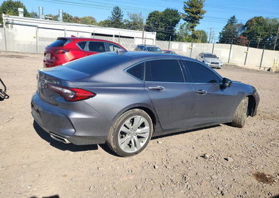 2023 Acura Tlx Technology, daño Vandalismo, Copart lote 61038176, foto 3 de 14