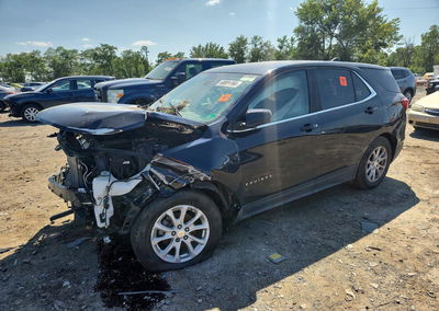 2021 Chevrolet Equinox Lt, Front End damage, Copart lot 60821766