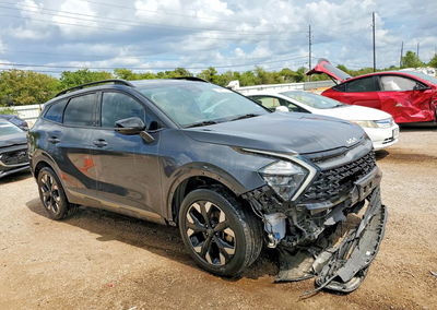 2023 Kia Sportage X Line, пошкодження: Передня частина, Copart лот 69239086, фото 4 з 12