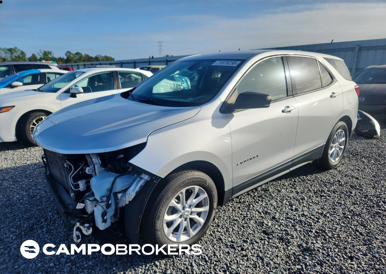 2019 Chevrolet Equinox Ls, Front End damage, Copart lot 71979236
