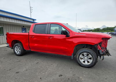 2021 Chevrolet Silverado K1500 Lt, daño Frontal, Copart lote 59611556, foto 4 de 13