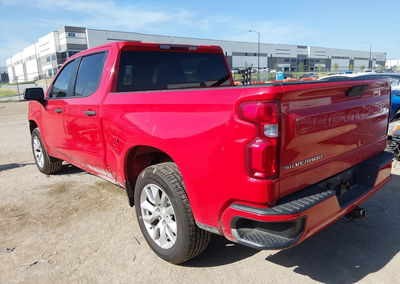 2022 Chevrolet Silverado 1500 Ltd 2wd  Short Bed Custom, Front End damage, Iaai lot 45911911, photo 3 of 17