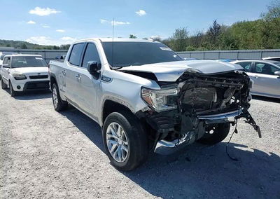 2021 Gmc Sierra K1500 Slt, daño Frontal, Copart lote 69994736, foto 14 de 15