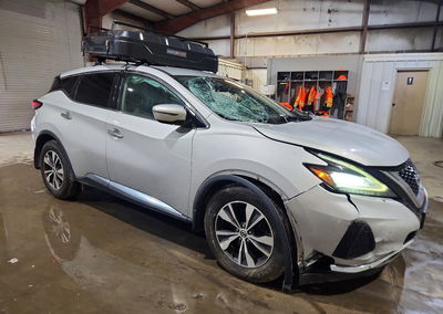 2020 Nissan Murano S, пошкодження: Бік, Copart лот 70999786, фото 4 з 15