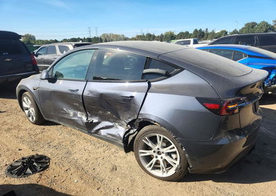 2023 Tesla Model Y, daño Lateral, Copart lote 71864016, foto 2 de 14