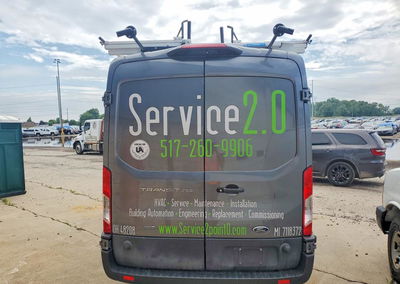 2023 Ford Transit T-250, uszkodzenie: Przód, Copart lot 58617956, zdjęcie 6 z 14
