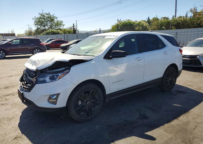 2021 Chevrolet Equinox Lt, Front End damage, Copart lot 70781756