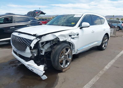 2024 Genesis Gv80 3.5t Awd, daño Frontal izquierdo, Iaai lote 46067139, foto 6 de 17