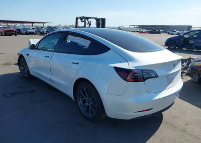 2021 Tesla Model 3 Standard Range Plus Rear-wheel Drive, uszkodzenie: Prawy przód, Iaai lot 45712712, zdjęcie 3 z 19