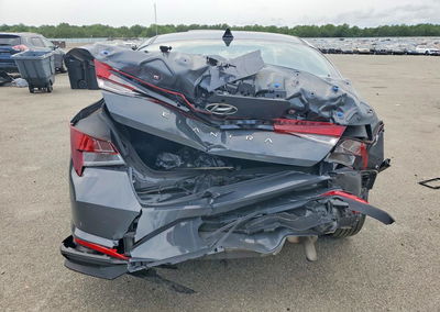 2023 Hyundai Elantra Sel, daño Trasero, Copart lote 62782976, foto 6 de 14