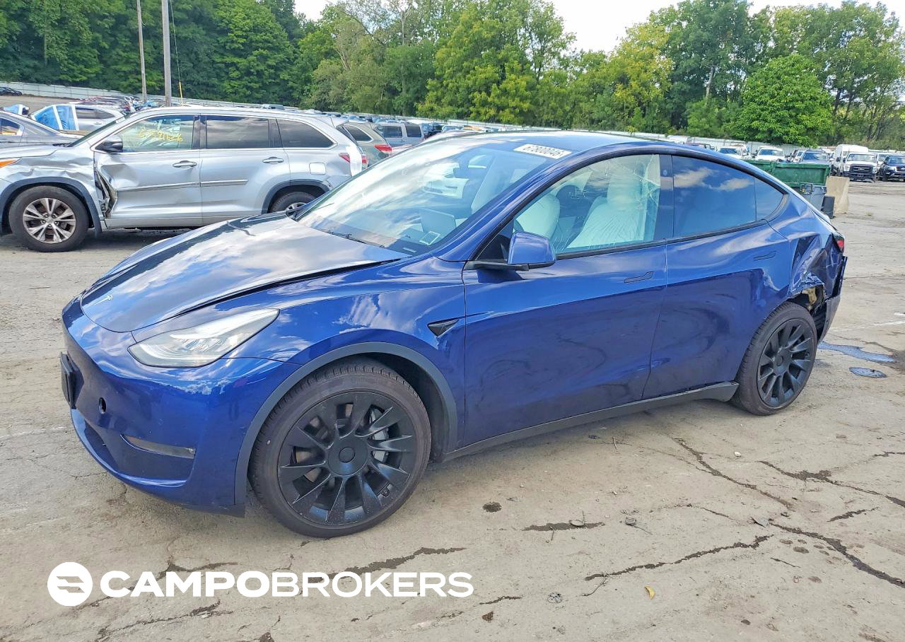 2021 Tesla Model Y, uszkodzenie: Tył, Copart lot 67800046