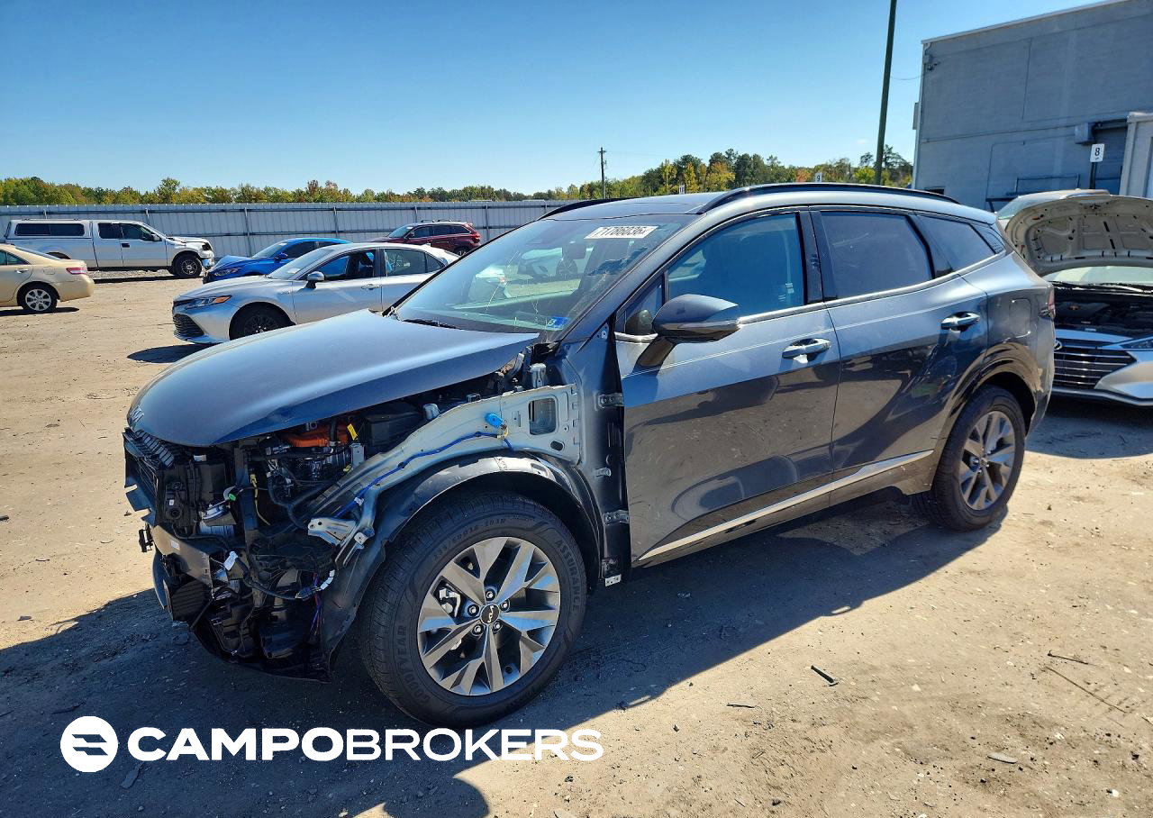 2025 Kia Sportage Sx Prestige, пошкодження: Передня частина, Copart лот 71786036