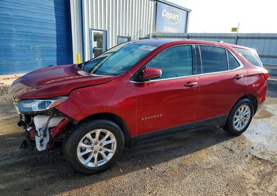2019 Chevrolet Equinox Lt, daño Frontal, Copart lote 68873936
