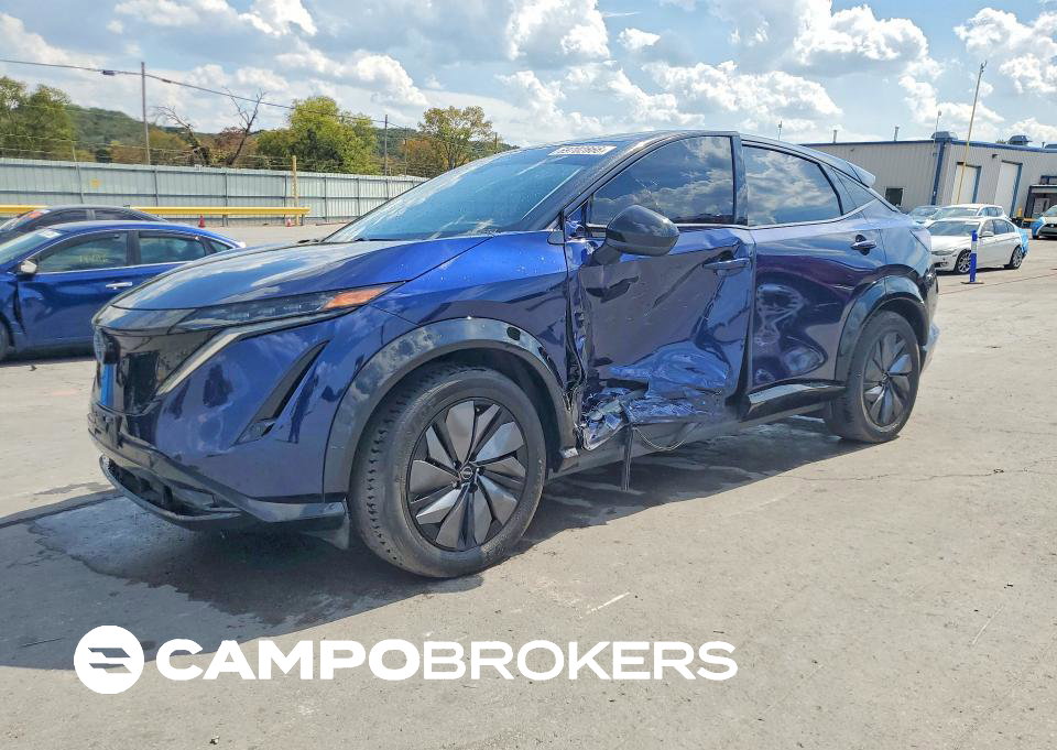 2023 Nissan Ariya Engage+ E-4orce, пошкодження: Бік, Copart лот 69702866