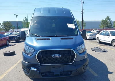 2024 Ford Transit-350, Rear damage, Iaai lot 46080126, photo 12 of 16