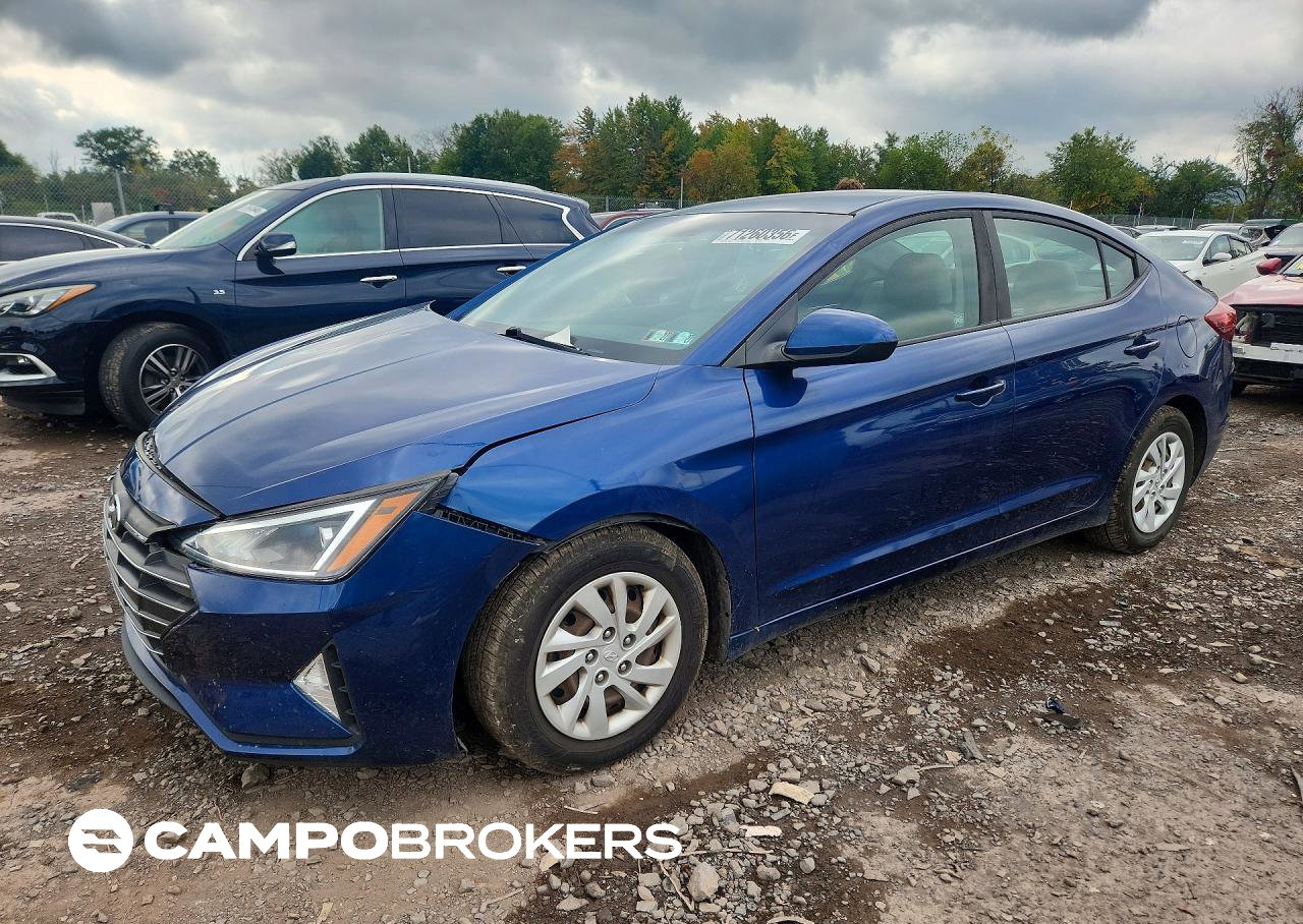 2019 Hyundai Elantra Se, пошкодження: Передня частина, Copart лот 71260356