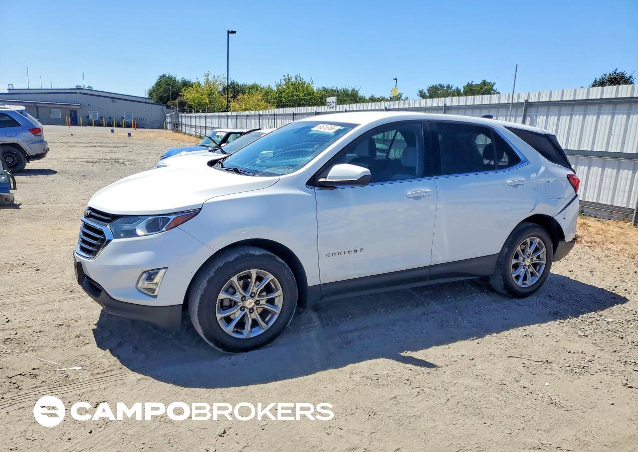 2019 Chevrolet Equinox Lt, Rear End damage, Copart lot 61016166