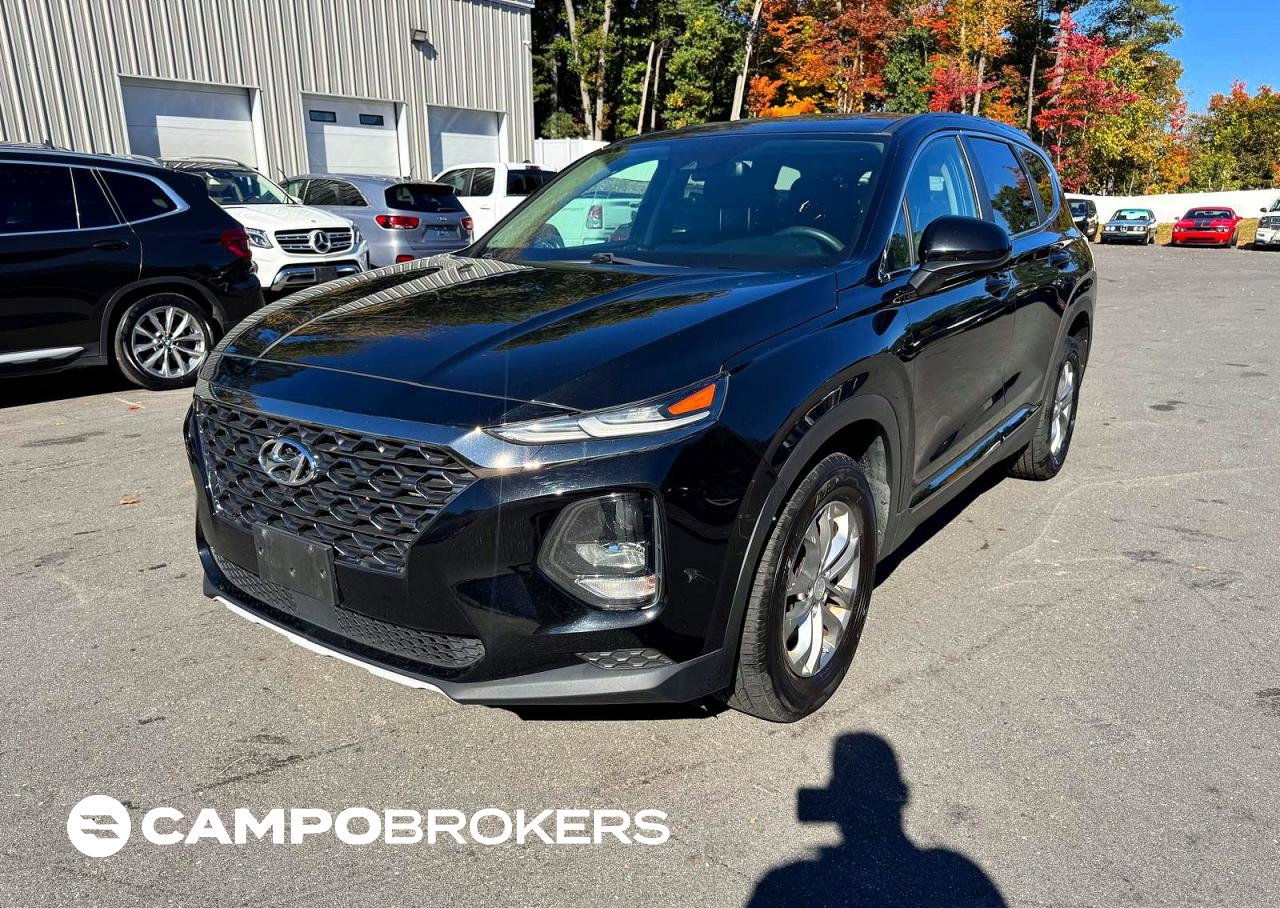 2019 Hyundai Santa Fe Se, пошкодження: Незначні вм’ятини/подряпини, Copart лот 73563596