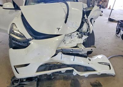 2023 Tesla Model Y, Front End damage, Copart lot 65711306, photo 11 of 13
