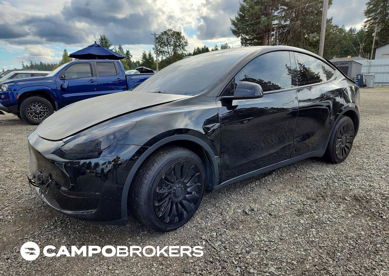 2023 Tesla Model Y, daño Trasero, Copart lote 71644066