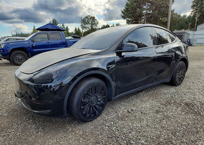 2023 Tesla Model Y, daño Trasero, Copart lote 71644066