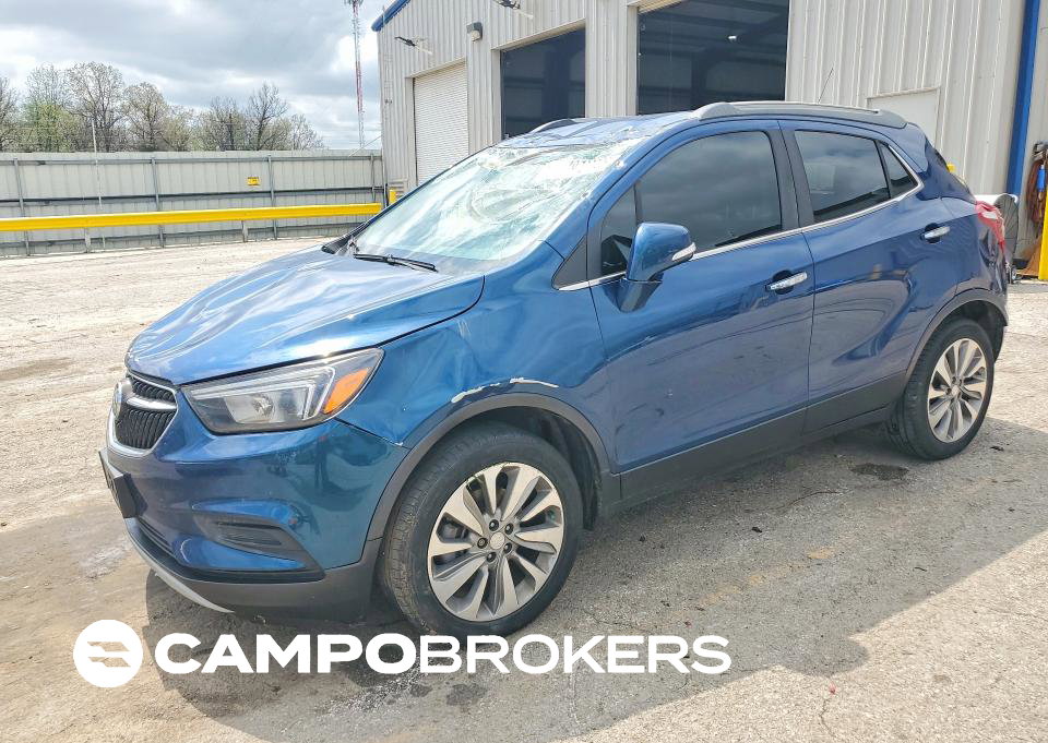 2019 Buick Encore Preferred, daño Volcadura, Copart lote 49720026
