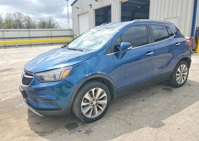 2019 Buick Encore Preferred, daño Volcadura, Copart lote 49720026