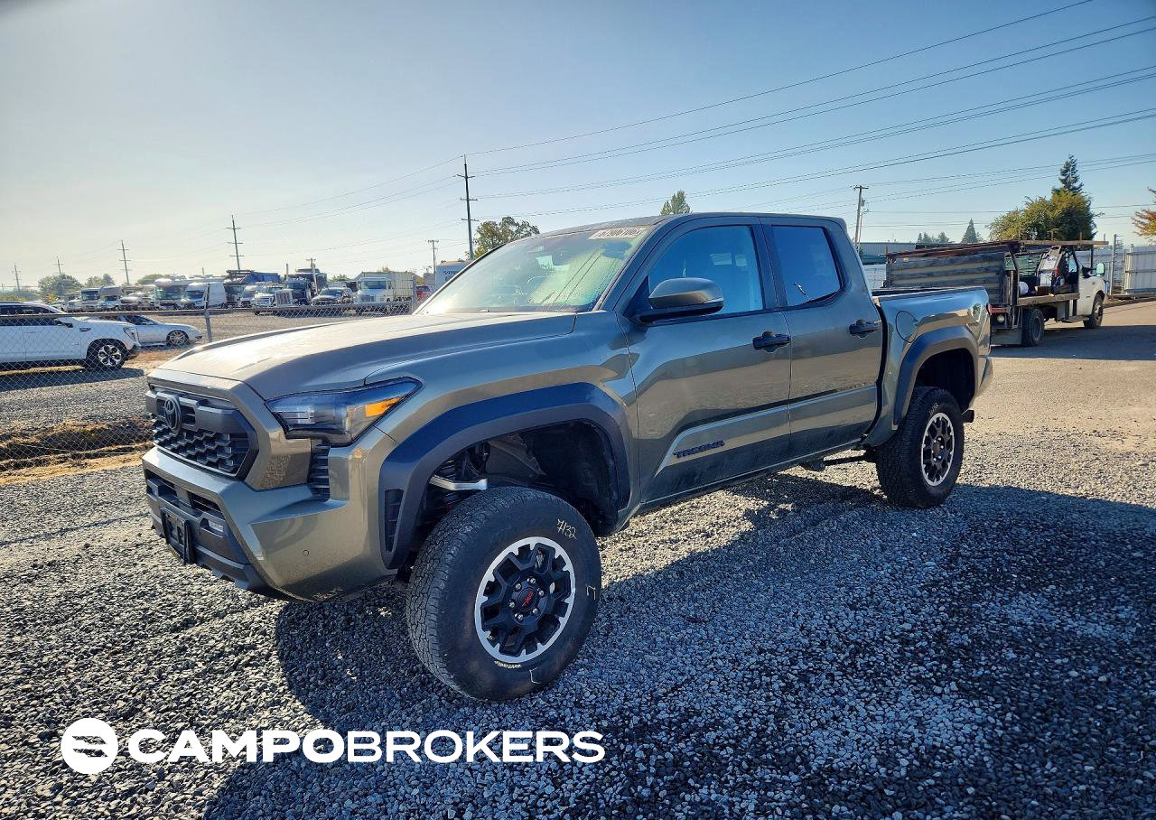 2024 Toyota Tacoma Trd Off-road, uszkodzenie: Uszkodzenie ramy, Copart lot 67906106