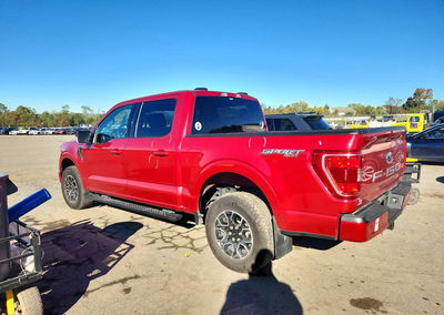 2022 Ford F150 Supercrew, пошкодження: Бік, Copart лот 72863696, фото 2 з 12