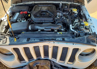 2020 Jeep Wrangler Unlimited Sahara, Front End damage, Copart lot 67556206, photo 12 of 15