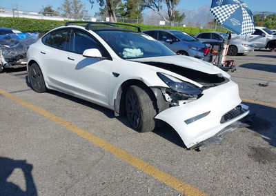 2021 Tesla Model 3 Standard Range Plus Rear-wheel Drive, Front End damage, Iaai lot 46070261