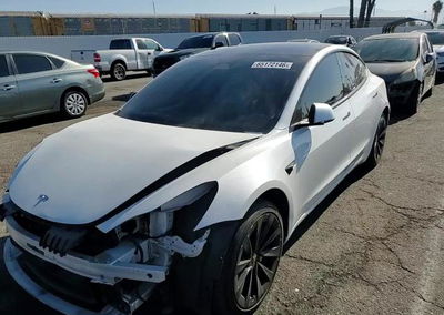 2023 Tesla Model 3, daño Frontal, Copart lote 65172146, foto 14 de 15