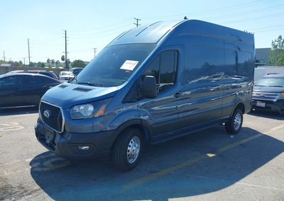 2024 Ford Transit-350, Rear damage, Iaai lot 46080126, photo 2 of 16