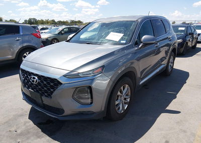 2019 Hyundai Santa Fe Se, uszkodzenie: Tył, Iaai lot 46065522, zdjęcie 2 z 16