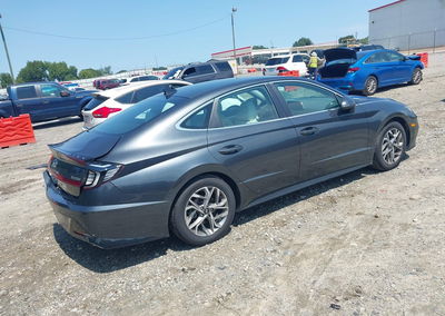 2023 Hyundai Sonata Sel, daño Trasero izquierdo, Iaai lote 45854073, foto 4 de 18