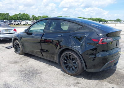 2023 Tesla Model Y Awd/long Range Dual Motor All-wheel Drive, daño Trasero izquierdo, Iaai lote 45031456, foto 6 de 19