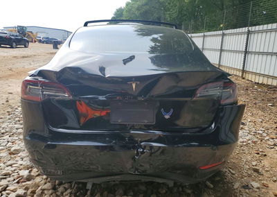 2019 Tesla Model 3, daño Trasero, Copart lote 65945236, foto 6 de 14