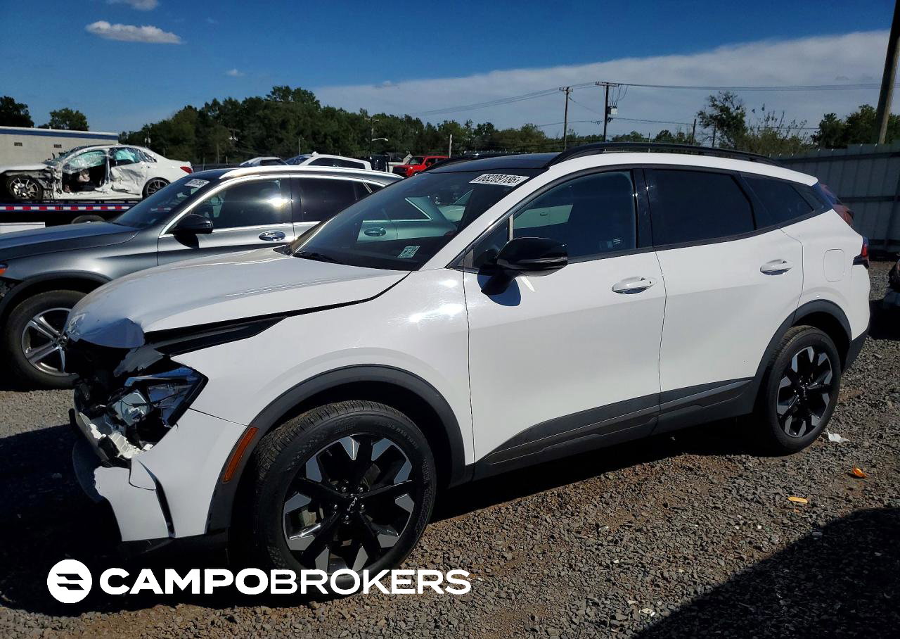 2023 Kia Sportage X Line, daño Frontal, Copart lote 68209186