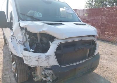 2022 Ford Transit-350, Front End damage, Iaai lot 45784693, photo 6 of 16